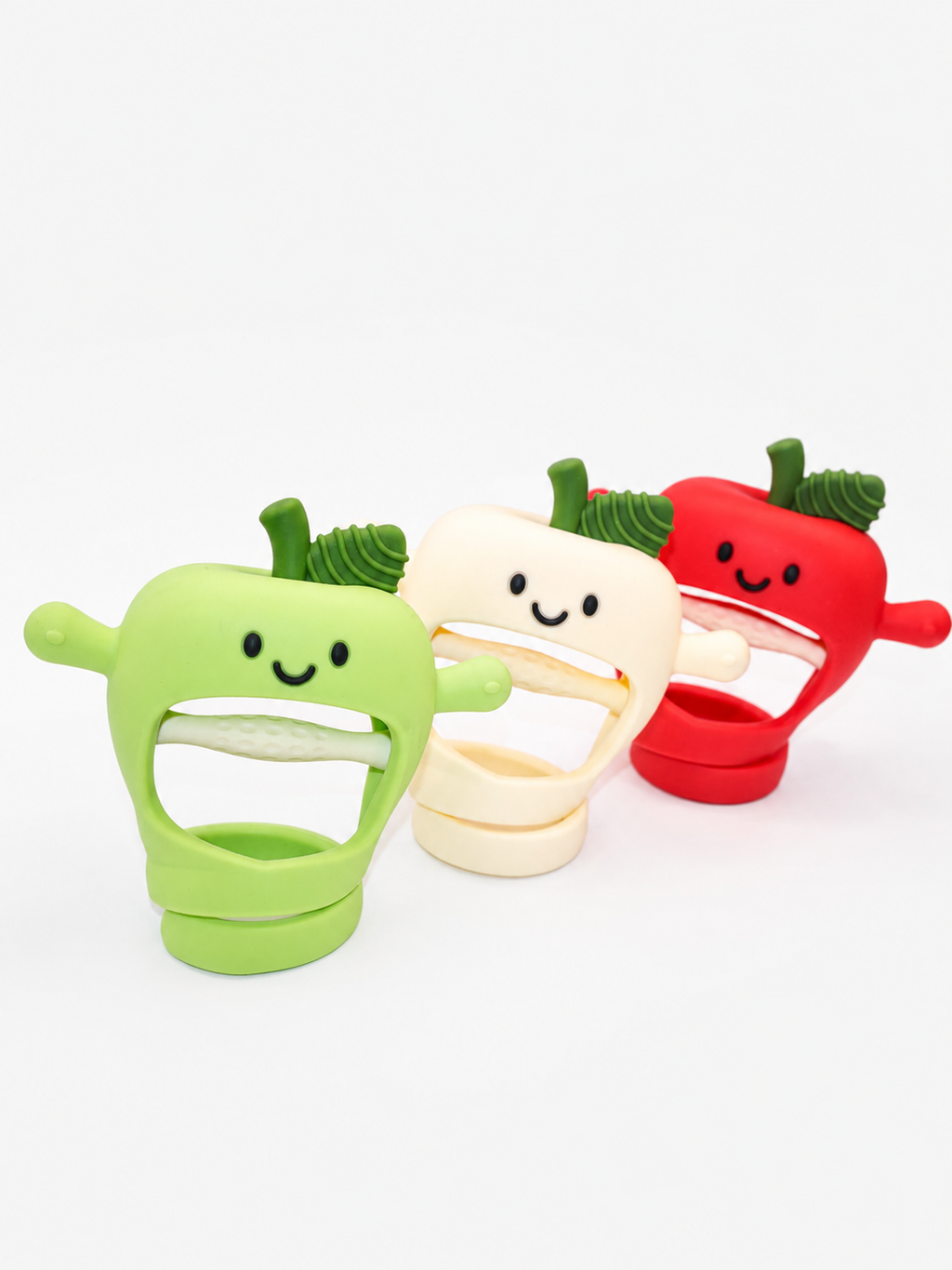 Apple Wrist Baby Teether™ | BPA-Free Food-Grade Silicone Anti-Drop Teething Glove