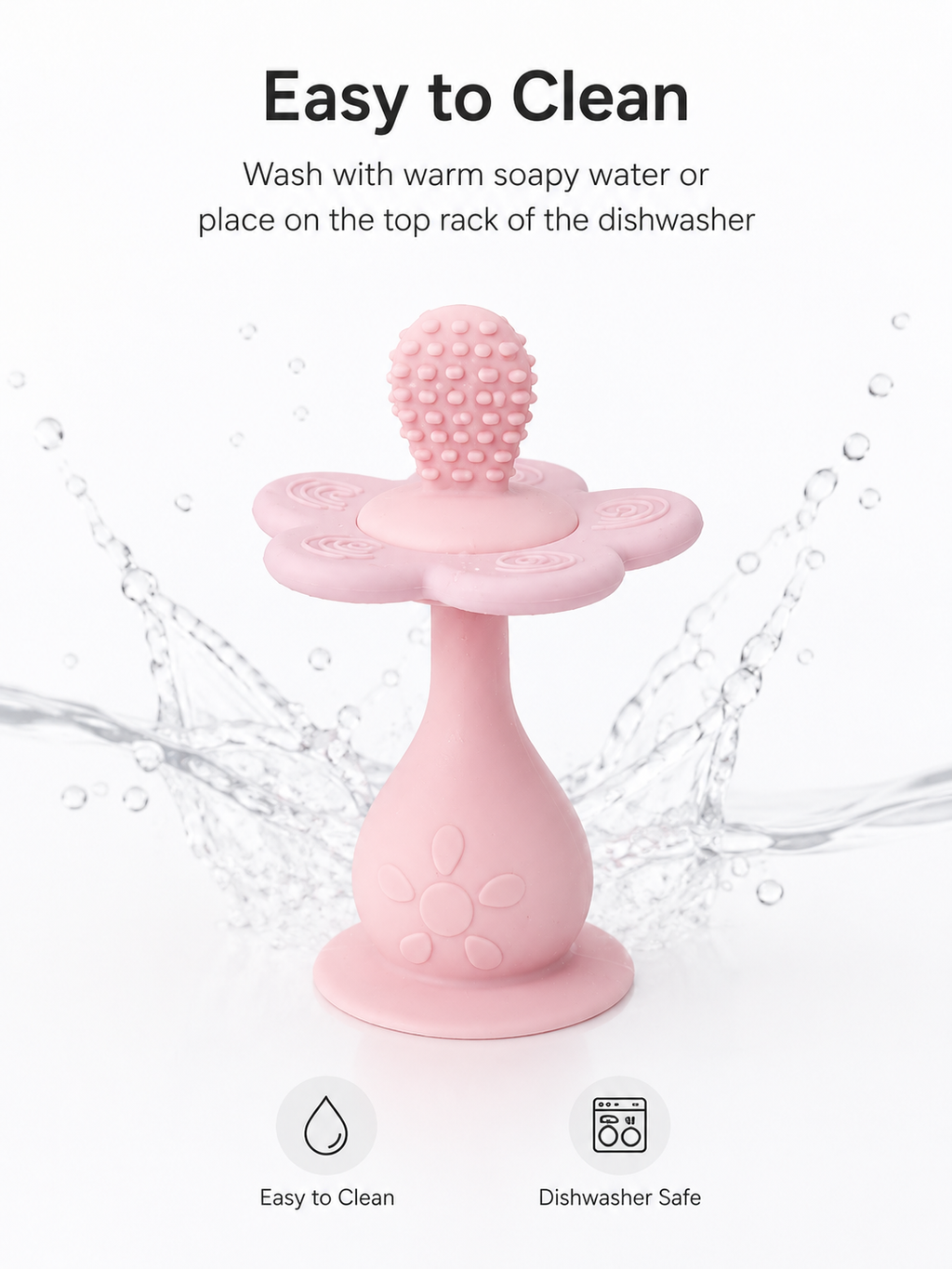 Flower Baby Teether Rattle™