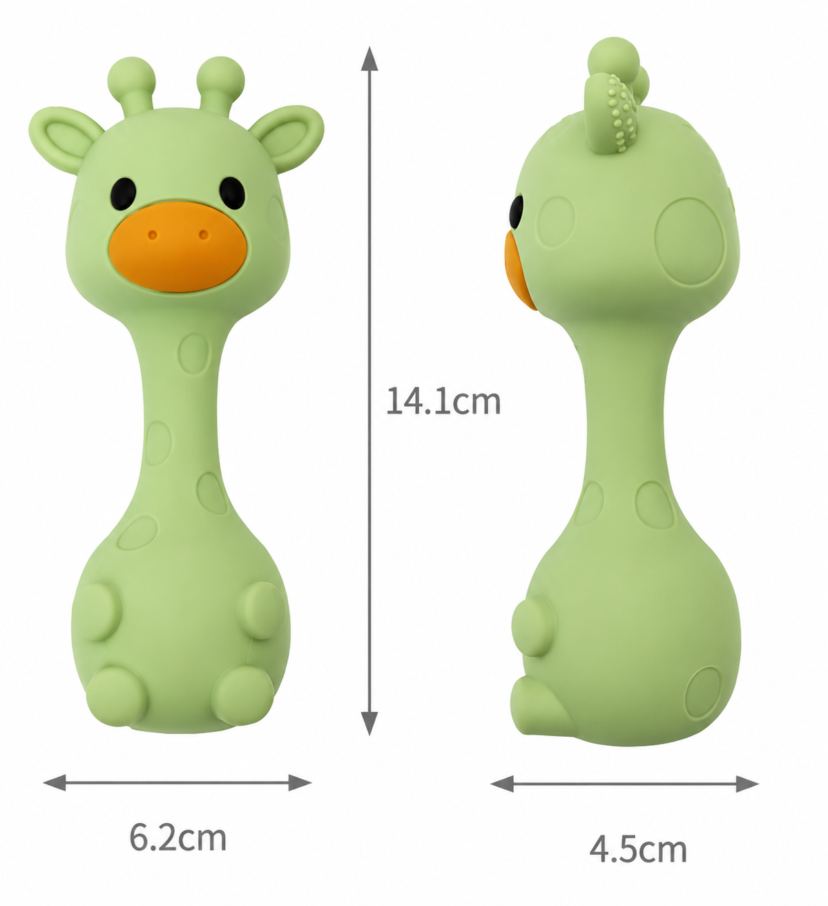 Giraffe Baby Teether Rattle™